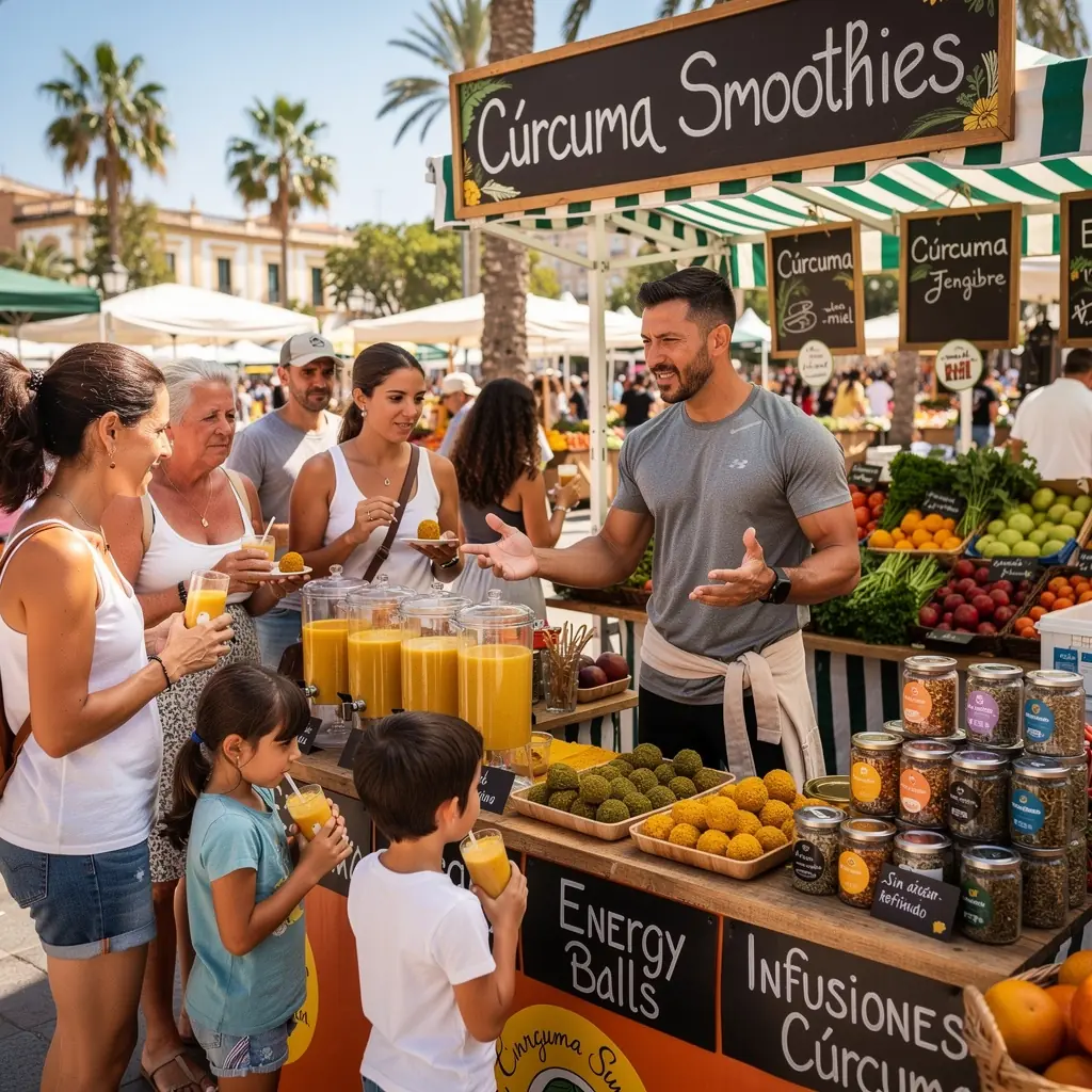 Taza de té de hierbas con rodajas de limón y jengibre.